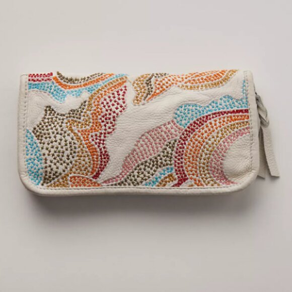 Free People Spellbound Embroidered Wallet - Sold Out Online - Picture 2 of 5